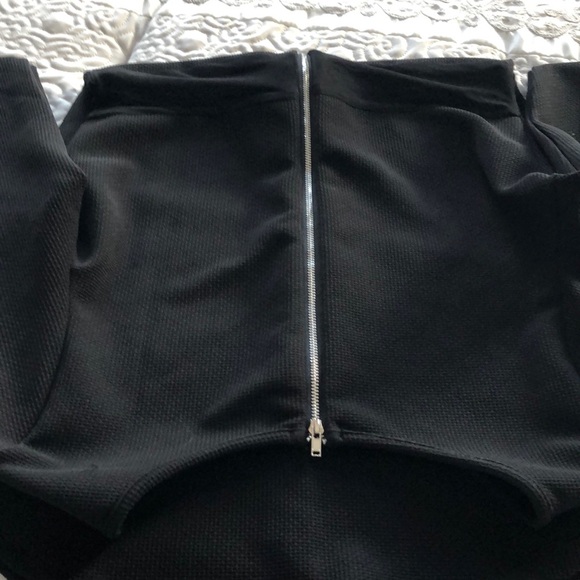 2/30🌻Very Sexy Little Black Dress Long Sleeve M - Picture 3 of 7